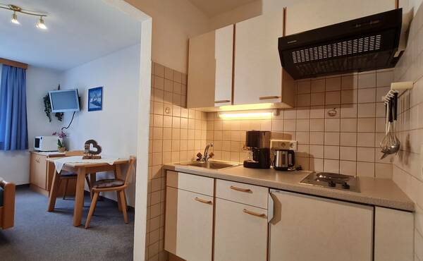 Appartement Nr. 1 Küche Apartment 1 - Apart Hosp Ischgl