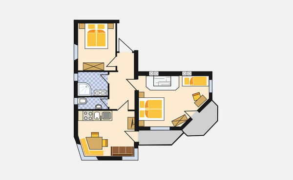 Appartement Nr. 4 Wohnung 4 - Apart Hosp Ischgl